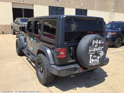 Used 2021 Jeep Wrangler Unlimited Sport AWD/4WD image 4