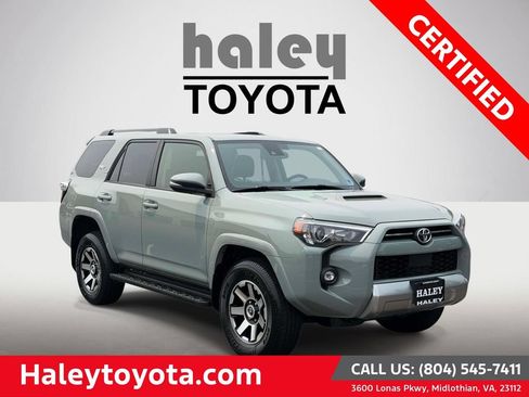 Certified 2023 Toyota 4Runner TRD Off-Road Premium w/ Moonroof Package AWD/4WD image 1