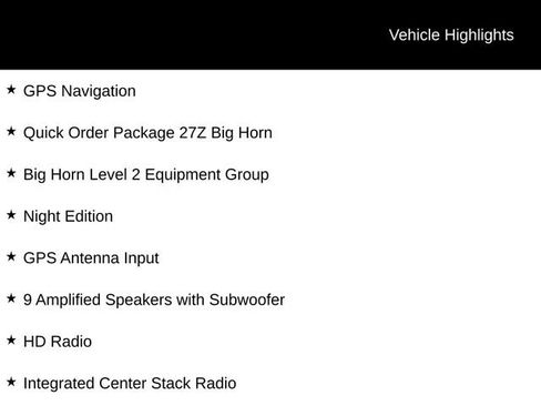 New 2026 RAM 1500 Big Horn AWD/4WD image 3