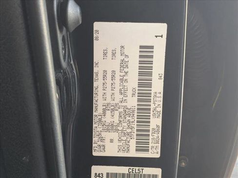 Used 2020 Toyota Tundra SR5 w/ TRD Sport Package AWD/4WD image 23