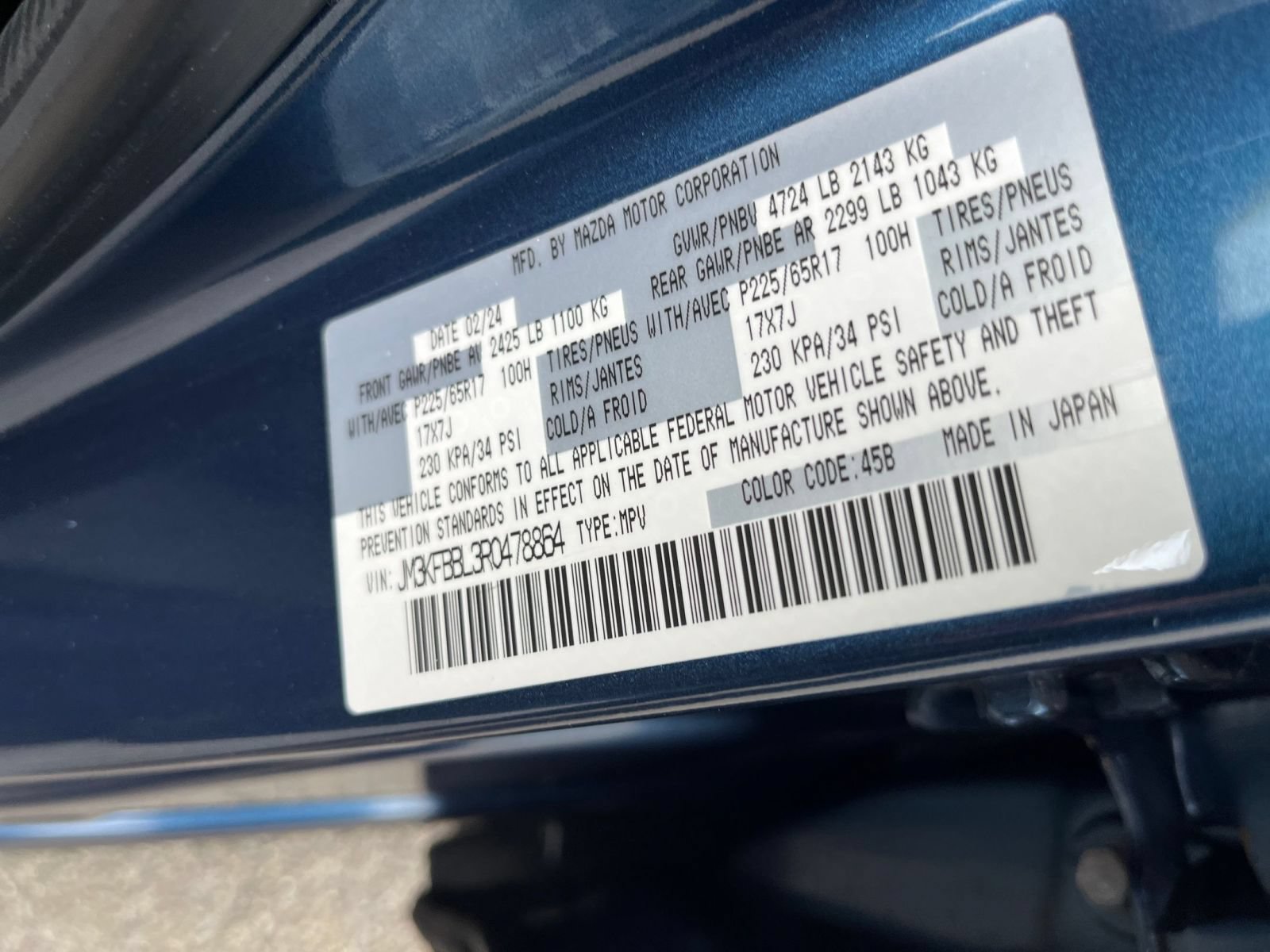 Used 2024 MAZDA CX-5 AWD 2.5 S w/ Select Package image 27