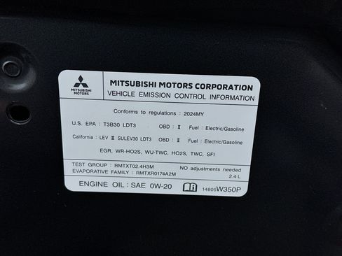 Used 2024 Mitsubishi Outlander SEL AWD/4WD image 21