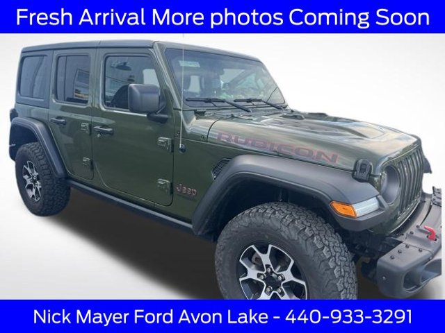 Used 2021 Jeep Wrangler Unlimited Rubicon w/ Steel Bumper Group AWD/4WD image 6