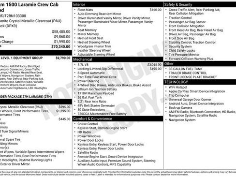Certified 2024 RAM 1500 Laramie AWD/4WD image 36