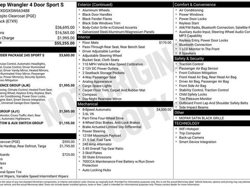 New 2025 Jeep Wrangler Sport S image 6