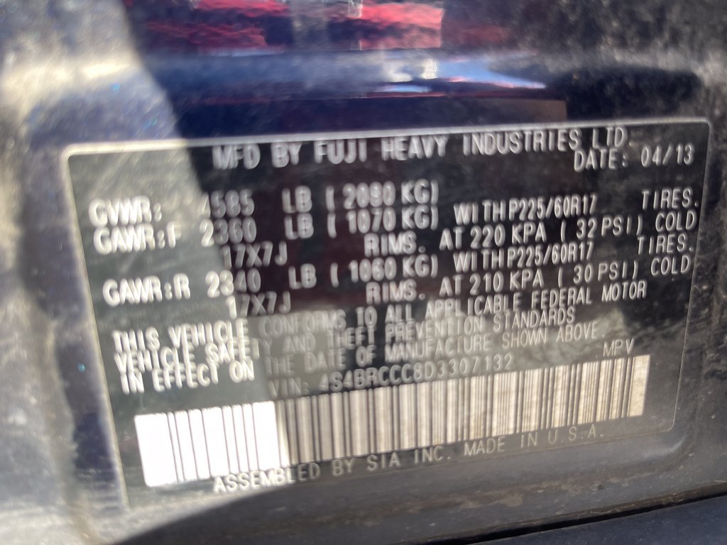 Used 2013 Subaru Outback 2.5i Premium w/ Popular Pkg 1B AWD/4WD image 6