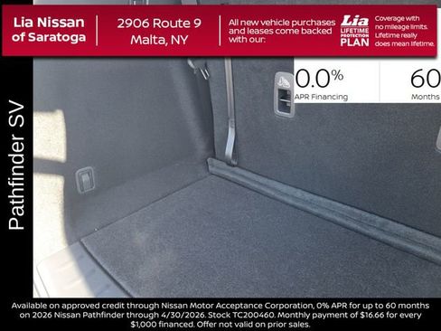 New 2026 Nissan Pathfinder SV AWD/4WD image 33