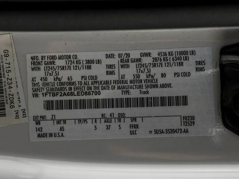 Used 2020 Ford F250 XL w/ Power Equipment Group RWD image 40