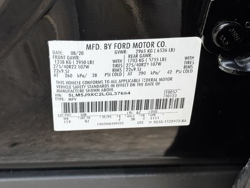 Used 2020 Lincoln Aviator Black Label w/ Dynamic Handling Package AWD/4WD image 28