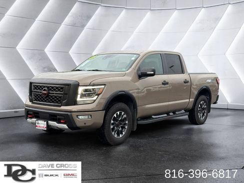 Used 2023 Nissan Titan PRO-4X w/ Pro-4x Convenience Package AWD/4WD image 1