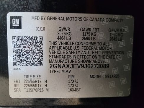 Used 2018 Chevrolet Equinox LT FWD image 33