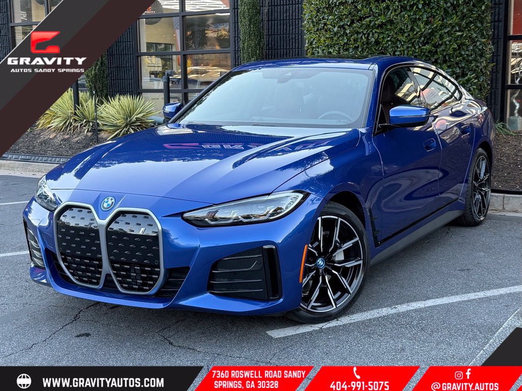 Used 2023 BMW i4 eDrive40 w/ M Sport Package RWD image 1