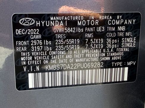 Used 2023 Hyundai Santa Fe Limited AWD/4WD image 26