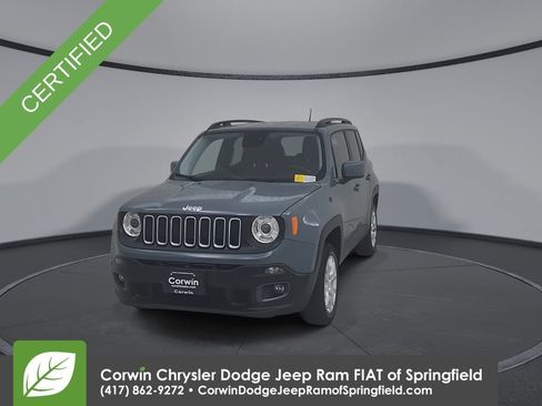 Certified 2017 Jeep Renegade Latitude w/ Safety & Security Group AWD/4WD image 7