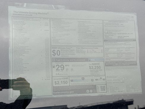 Used 2026 BMW X3 xDrive30i w/ M Sport Package AWD/4WD image 30
