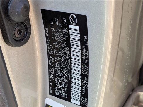 Certified 2022 Lexus ES 350 Ultra Luxury w/ Accessory Package image 26