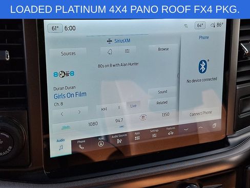 Used 2022 Ford F150 Platinum w/ FX4 Off-Road Package AWD/4WD image 16