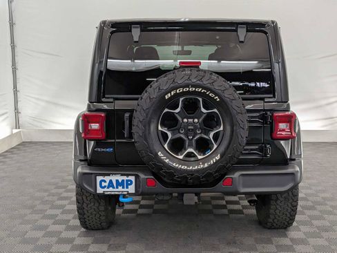 Used 2022 Jeep Wrangler Unlimited Rubicon 4xe w/ Cold Weather Group image 5
