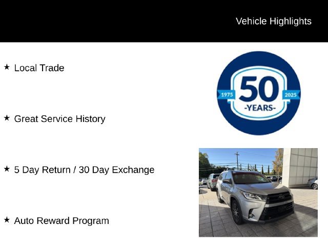 Used 2017 Toyota Highlander SE w/ Carpet Mat Package AWD/4WD image 5