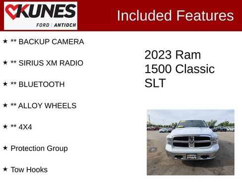 Used 2023 RAM 1500 Classic SLT w/ Protection Group AWD/4WD image 3