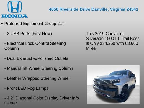 Used 2019 Chevrolet Silverado 1500 LT Trail Boss image 23