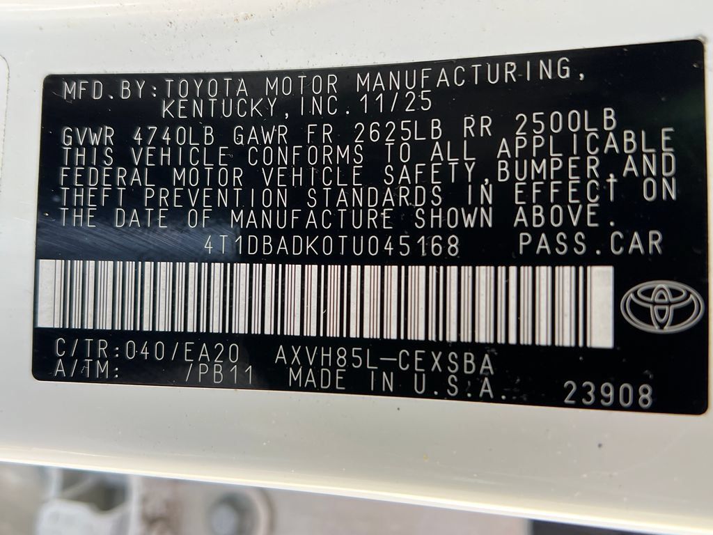 Used 2026 Toyota Camry Hybrid w/ Convenience Package AWD/4WD image 27