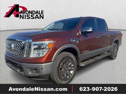 Certified 2017 Nissan Titan Platinum Reserve image 1