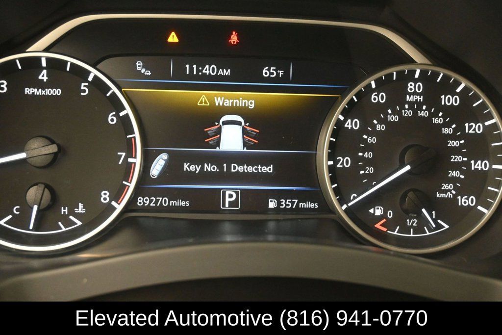 Used 2018 Nissan Murano SL w/ Midnight Edition Package AWD/4WD image 8