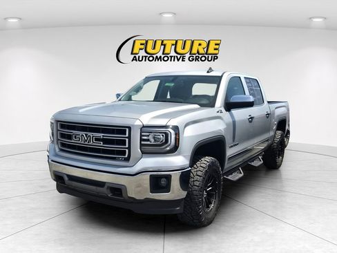 Used 2015 GMC Sierra 1500 SLT w/ SLT Crew Cab Value Package AWD/4WD image 1