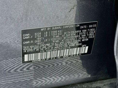 Certified 2024 Subaru Outback Limited XT AWD/4WD image 35