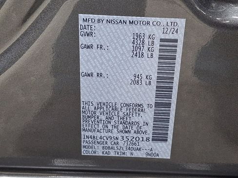 Certified 2025 Nissan Altima 2.5 SR w/ SR Premium Package image 27