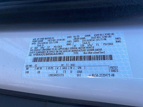 Used 2025 Ford Transit 350 XLT RWD image 48