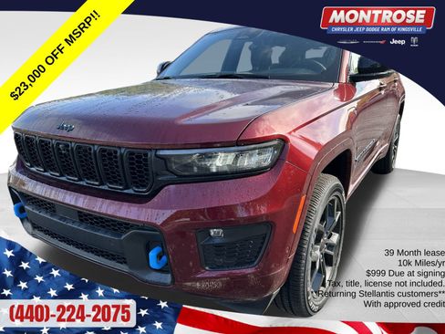New 2025 Jeep Grand Cherokee Limited 4xe AWD/4WD image 1