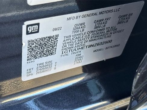 Used 2022 GMC Sierra 1500 Denali Ultimate image 61