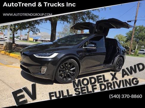 Used 2018 Tesla Model X 100D AWD/4WD image 1
