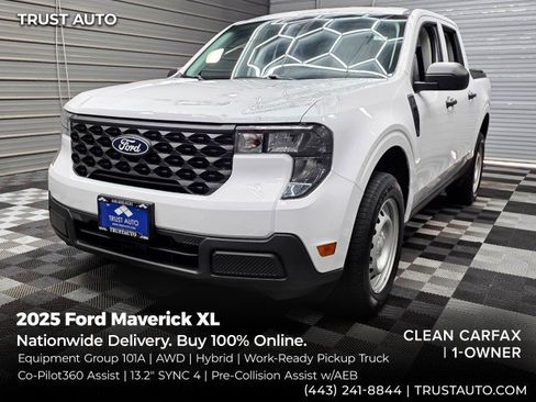 Used 2025 Ford Maverick XL w/ Equipment Group 101A AWD/4WD image 1