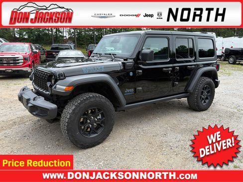 Used 2025 Jeep Wrangler Unlimited Sport S 4xe AWD/4WD image 1