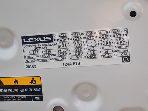 Used 2025 Lexus NX 350 AWD w/ Cold Area Package image 27