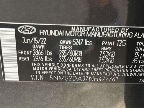Used 2022 Hyundai Santa Fe SEL image 31