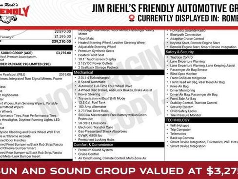 Used 2024 Jeep Compass Limited w/ Sun and Sound Group AWD/4WD image 1