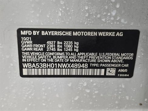 Used 2022 BMW 530i w/ Convenience Package image 31