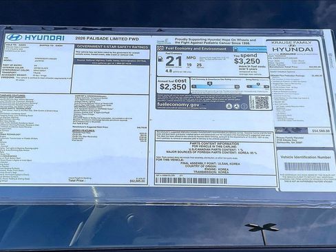 New 2026 Hyundai Palisade Limited image 14