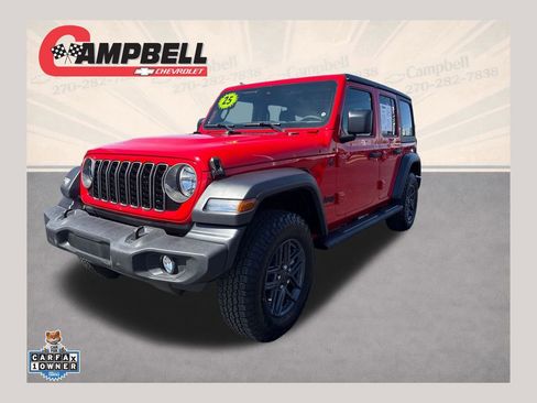 Used 2025 Jeep Wrangler Sport S image 1