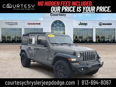 Certified 2018 Jeep Wrangler Unlimited Sport