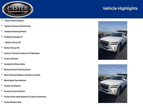 Used 2021 Genesis GV80 3.5T w/ Prestige Package 07 image 3