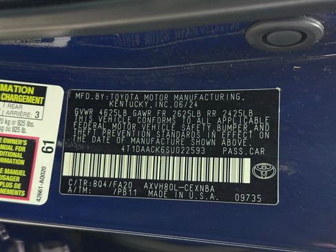 Certified 2025 Toyota Camry LE image 28