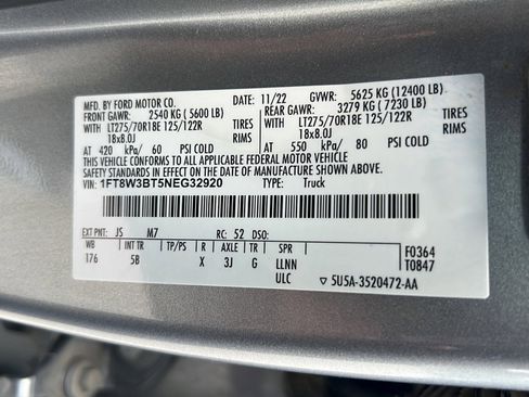 Used 2022 Ford F350 Lariat w/ Chrome Package AWD/4WD image 27