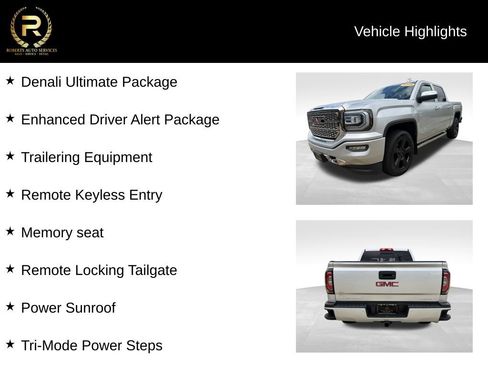 Used 2018 GMC Sierra 1500 Denali w/ Denali Ultimate Package AWD/4WD image 9