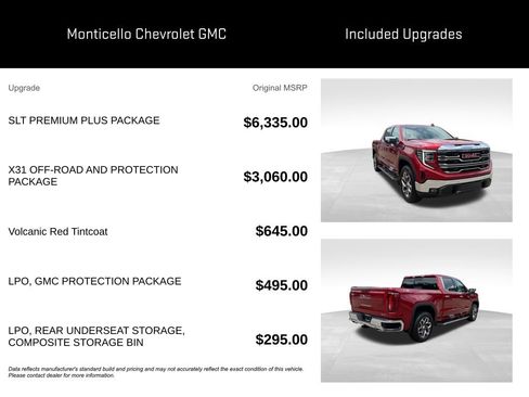 New 2026 GMC Sierra 1500 SLT w/ SLT Premium Plus Package AWD/4WD image 5
