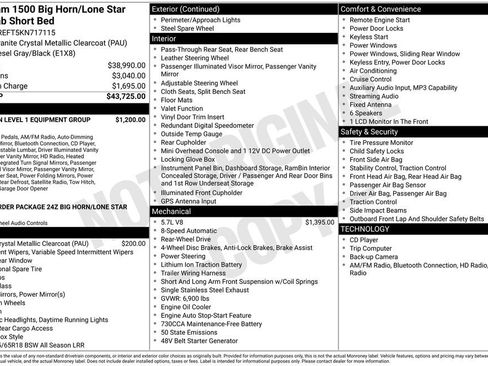 Used 2019 RAM 1500 Big Horn RWD image 14